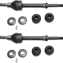 Sway Bar Link Compatible with 2002-2007 Dodge Ram 1500 Greasable Set of 2 Front Passenger and Driver Side