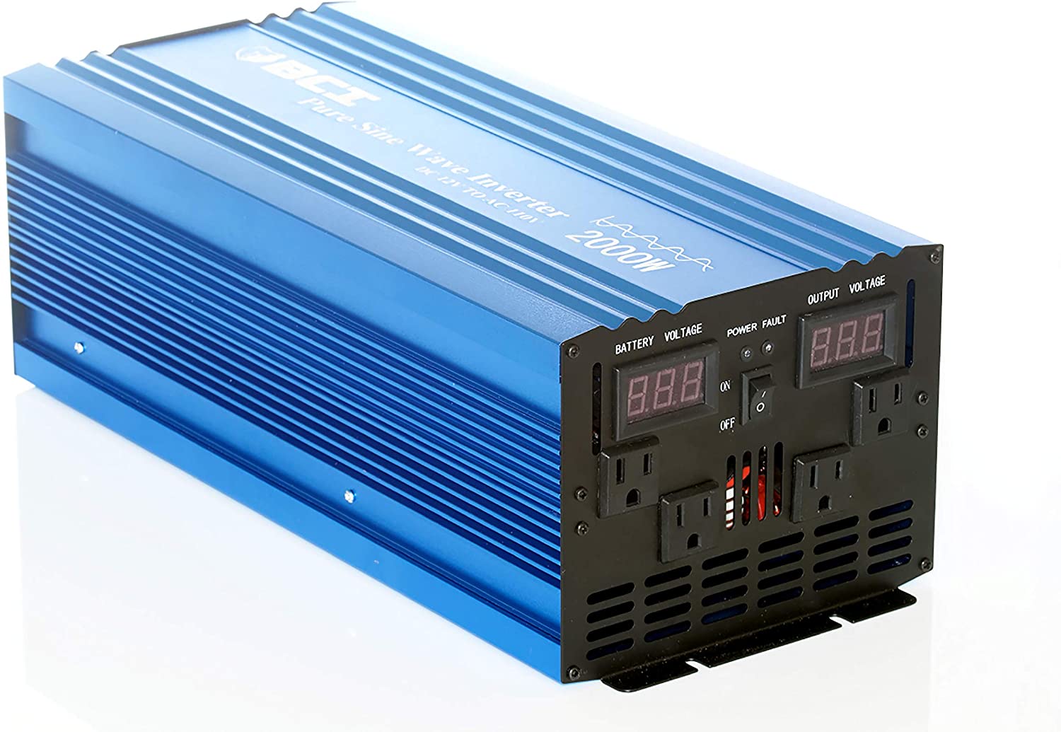 BCI 2000 Watt Pure Sine Wave Inverter / 12VDC to 110VAC