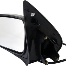 Dorman 955-1522 Driver Side Power Door Mirror - Folding for Select Mercury/Nissan Models, Black