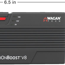 Wagan Black 55.5 Wh EL7503 iOnBoost 600A Lithium Jumpstarter & Battery Bank