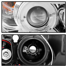 Spyder Auto 5009012 LED Halo Projector Headlights Chrome/Clear