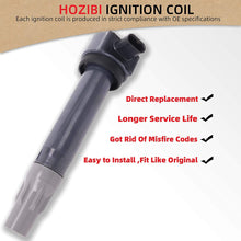 HOZIBI 1PCS Ignition Coil Compatible with 2006-2010 Dodge Charger Magnum Nitro Chrysler 300 Sebring V6 4.0L 2.7L 3.5L 4606869AA UF502