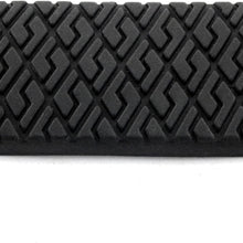 Red Hound Auto Replacement Brake Pedal Pad Compatible with Select Model Toyota Tercel Corolla MR2 Paseo Matrix - Automatic Transmissions Only