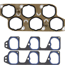 DNJ IG3139 Intake Gasket for 2004-2012 / Buick, Cadillac, Chevrolet, Pontiac, Suzuki/Aura, CTS, Equinox, LaCrosse, Malibu / 2.8L, 3.6L / DOHC / V6 / 24V / LAU, LY7, N36A / VIN 4, VIN 6, VIN 7, VIN T