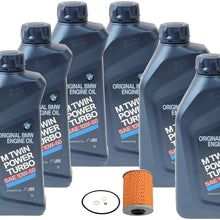 Genuine 10W-60 Full Synthetic 6 Liter Oil Change Kit For BMW