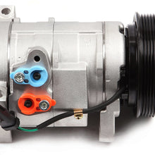 INEEDUP AC Compressor and A/C Clutch for 2000-2007 D-odge Grand Caravan P-lymouth Voyager Ch-rysler Voyager 3.3L 3.8L CO 29001C
