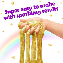 Original Stationery Gold Mini Slime Kit for Girls, Glitzy Gold DIY Slime Party Favors, Unicorn Special Edition Slime Kit, Great Slime Kits for Girls Ages 7 12