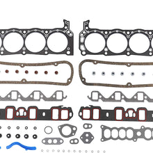 DNJ HGS4104 Graphite Head Gasket Set for 1986-1990 / Ford, Lincoln, Mercury/Capri, Colony Park, Continental, Cougar, Country Squire, Grand Marquis, LTD-Crown Victoria, Mark VII, Mustang, Thunderbird