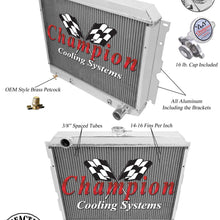 Champion Cooling, 4 Row All Aluminum Radiator for Dodge/Plymouth Models, MC2374