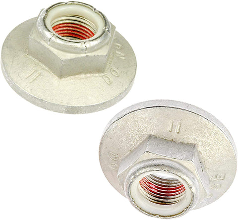 APDTY 726281 Front Spindle Nuts (Qty-2) Thread Size M24-2.0; Fits 2004-2008 Ford F-150 & 2006-2008 Lincoln Mark LT (Replaces 4L3Z-3C294-AA, 6L3Z-3C294-AA, 4L3Z3C294AA, 6L3Z3C294AA)