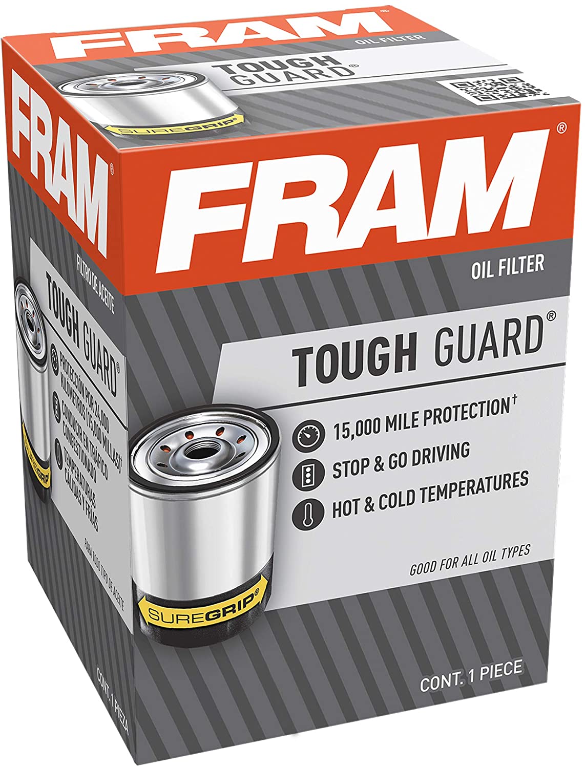 FRAM TG4967 Tough Guard Passenger Car Spin-On Oil Filter