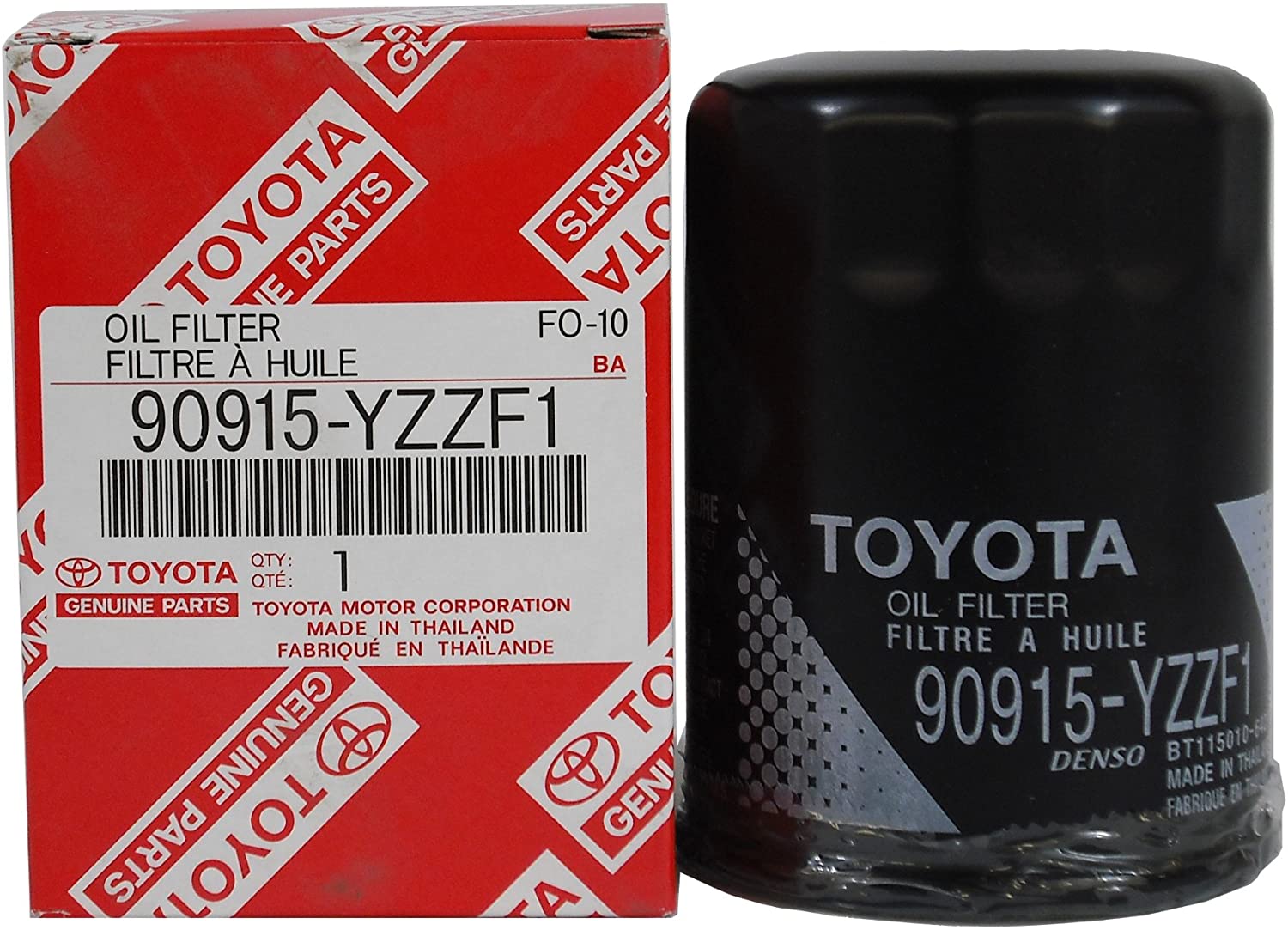 Toyota Genuine Parts 90915-YZZF1 Oil Filter