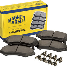 Magneti Marelli by Mopar 2AMV3369AA Brake Pad Set, 2 Pack