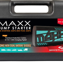 Whistler WJS-6000 MAXX Portable Lithium Jump Starter: 400 Starting Amps / 800 Peak Amps
