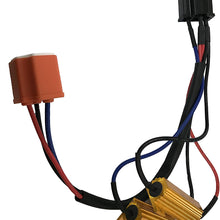 H4 9003 50W 6Ohm LED Light Bulb Load Resistor Adapter Decoder Equalizer Warning Canceller Fix Flashing/Flickering/Blinking Error Free For Headlight Fog Light DRL Turn Single Light, Pack of 2