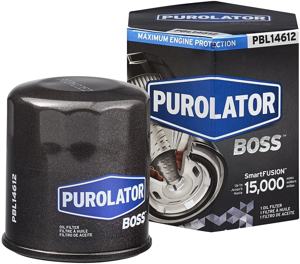 Purolator PBL14612 PurolatorBOSS Maximum Engine Protection Spin On Oil Filter, Black