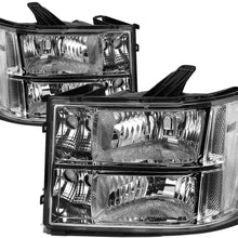 DNA Motoring HL-OH-GMCSIE07-CH-CL1 Headlight Assembly (Driver & Passenger Side)