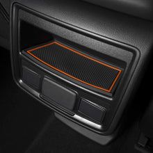 CupHolderHero for Subaru Forester 2019-2020 Custom Liner Accessories – Premium Cup Holder, Console, and Door Pocket Inserts 17-pc Set (Orange Trim)