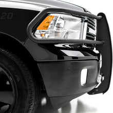 ARIES 2170028 Pro Series Black Steel Grille Guard with Light Bar, Select Dodge, Ram 1500