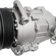 RYC Remanufactured AC Compressor and A/C Clutch AIG314 (Does Not Fit Jeep Cherokee 3.2L Models)