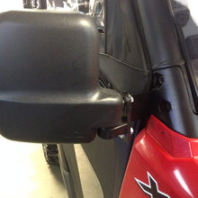 Side View Mirror Set Fits Polaris Ranger XP900 2013+ Lock N Ride Cab Frame (NOT for Round ROLL Bars)