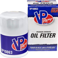 VP Racing VP2876 20,000 Mile Premium Full Synthetic Oil Filter