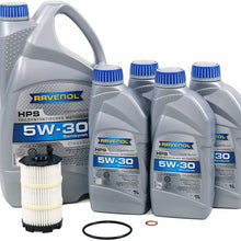 Blau J1A5076-C Motor Oil Change Kit - Compatible with 2007-10 Audi Q7 w/ 8 Cylinder 4.2L Engine - 5w30