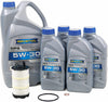 Blau J1A5076-C Motor Oil Change Kit - Compatible with 2007-10 Audi Q7 w/ 8 Cylinder 4.2L Engine - 5w30