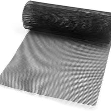 uxcell 40 x13 Inches Aluminum Alloy Universal Truck Car Grille Mesh Sheet Grid Rhombic Grill Mesh Hole 3x6mm Black
