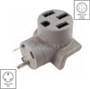 AC WORKS EV Charging Adapter for Tesla Use (14-30 30A 4-Prong Dryer to 50A RV/Tesla)