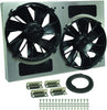 Derale Performance 16826 Gray/Black High Output Dual Radiator Fan