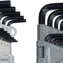 AmazonBasics Hex Key Allen Wrench Set with Ball End - Set of 26