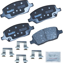 Bendix CFC1093 Premium Copper Free Ceramic Brake Pad (with Installation Hardware Rear)