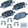 Bendix CFC1093 Premium Copper Free Ceramic Brake Pad (with Installation Hardware Rear)
