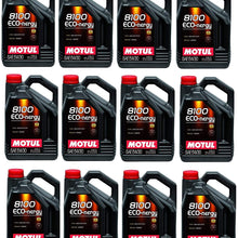 Motul 102898 Set of 12 8100 ECO-nergy 5W-30 Motor Oil 5-Liter Bottles