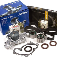 Evergreen TBK257MWPA Compatible With 95-04 Toyota Avalon Solara Lexus 3.0L 1MZFE Timing Belt Kit AISIN Water Pump