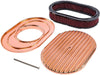 JEGS 502110 Oval Air Cleaner Kit 11 7/8 in. L x 8 1/4 in. W x 3 in. H 5 1/8 in.