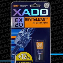 XADO XA 10334 ХАDО REVITALIZANT EX 120 for All Types of Diesel Engines (Blister Package, Tube 9 ml)