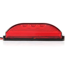 2pcs 3.9 inches 3 Leds Truck Trailer 12V Led Front Rear LED Side Marker Lights Indicator Lamp Rock Light for Truck Trailer Boats,Sealed and Waterproof, Surface Mounted Installation, 2 Red