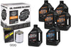 Maxima Racing USA 90-069016PC Chrome Evolution Mineral 20W-50 Filter Complete Oil Change Kit