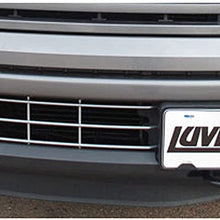 LUVERNE 561123 Chrome Steel Truck Bumper Grille Insert, Select Ford F-150