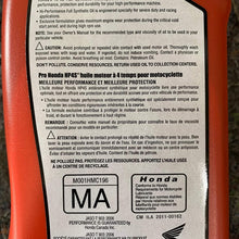 Honda Pro HP4S Full Synthetic 4-Stroke Motor Oil 10W-30 32 oz.