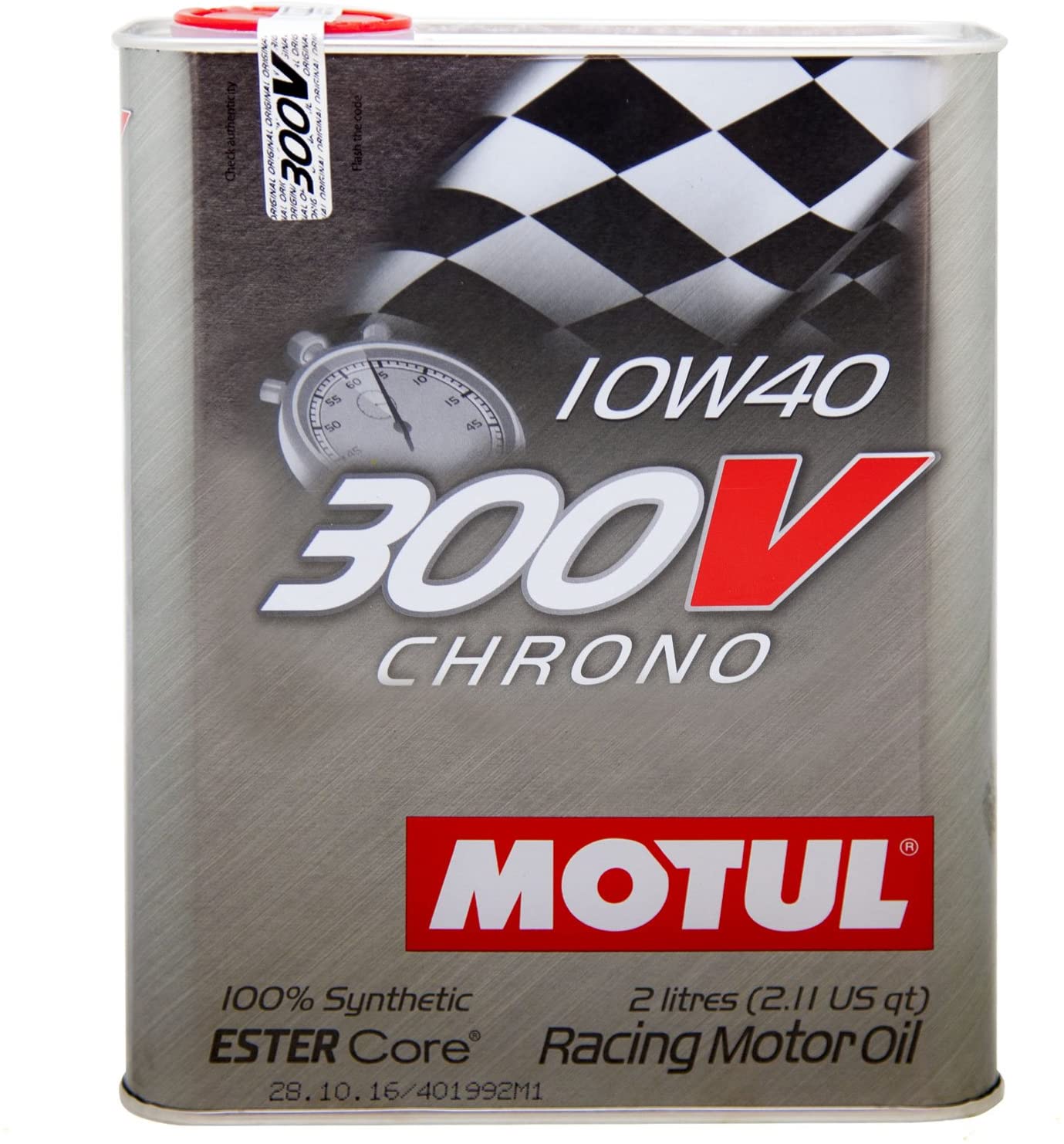 Motul 103135 Synthetic Racing Oil - 2 Liter
