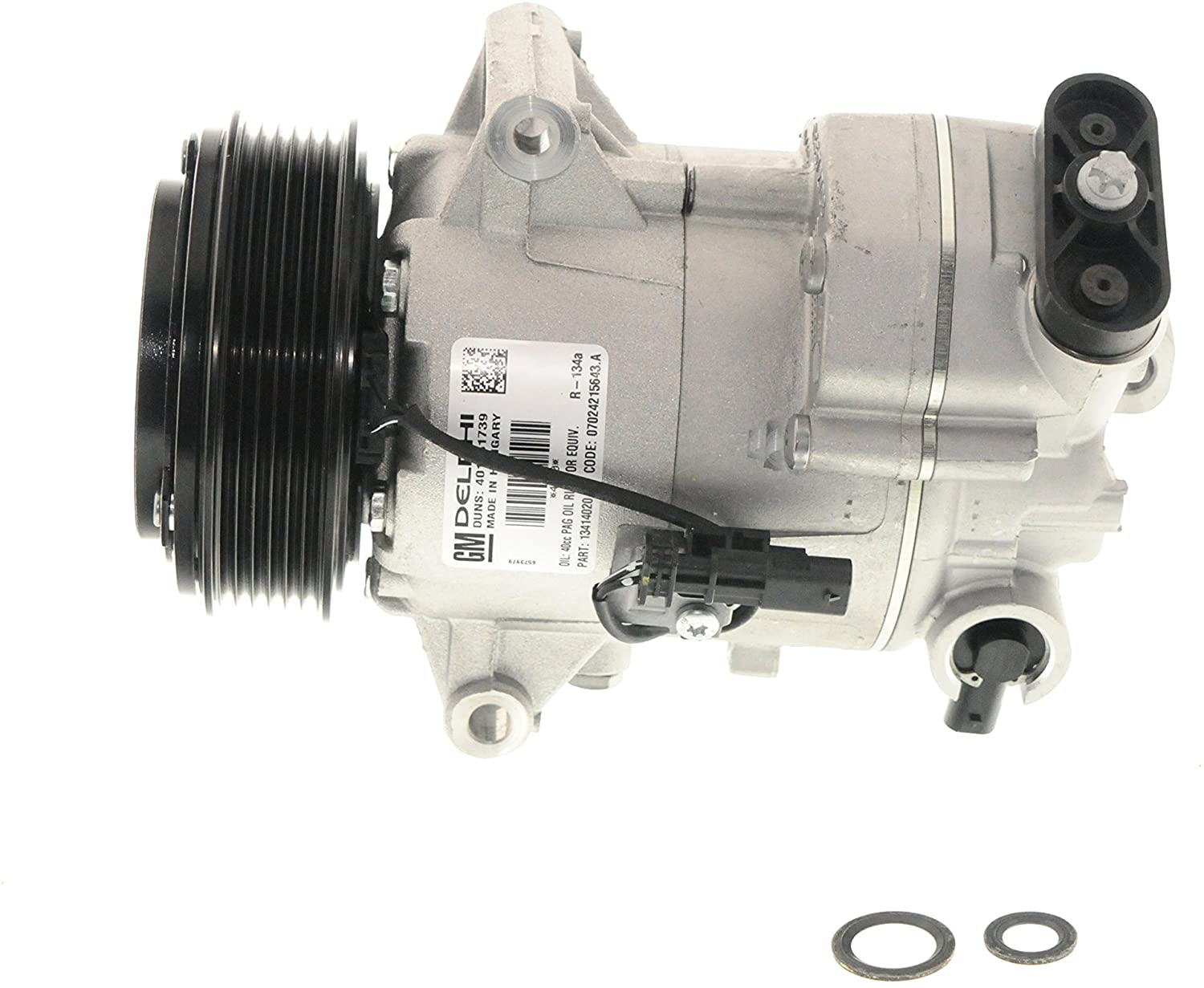 ACDelco 13414020 GM Original Equipment Air Conditioning Compressor and Clutch Assembly