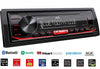 JVC KD-X260BT Built-in Bluetooth, AM/FM, USB, MP3, Pandora, Spotify, iHeartRadio Digital media receiver, Works with Apple and Android Phones, iPod/iPhone Music Playback / FREE ALPHASONIK EARBUDS