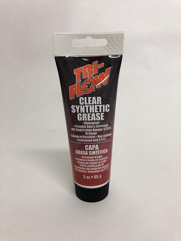 Tri-Flow TF23004 Clear Synthetic Grease - 3 oz. Tube