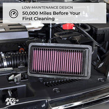 K&N Engine Air Filter: High Performance, Premium, Washable, Replacement Filter: 2014-2019 Honda Civic L4 1.5L, 33-5044