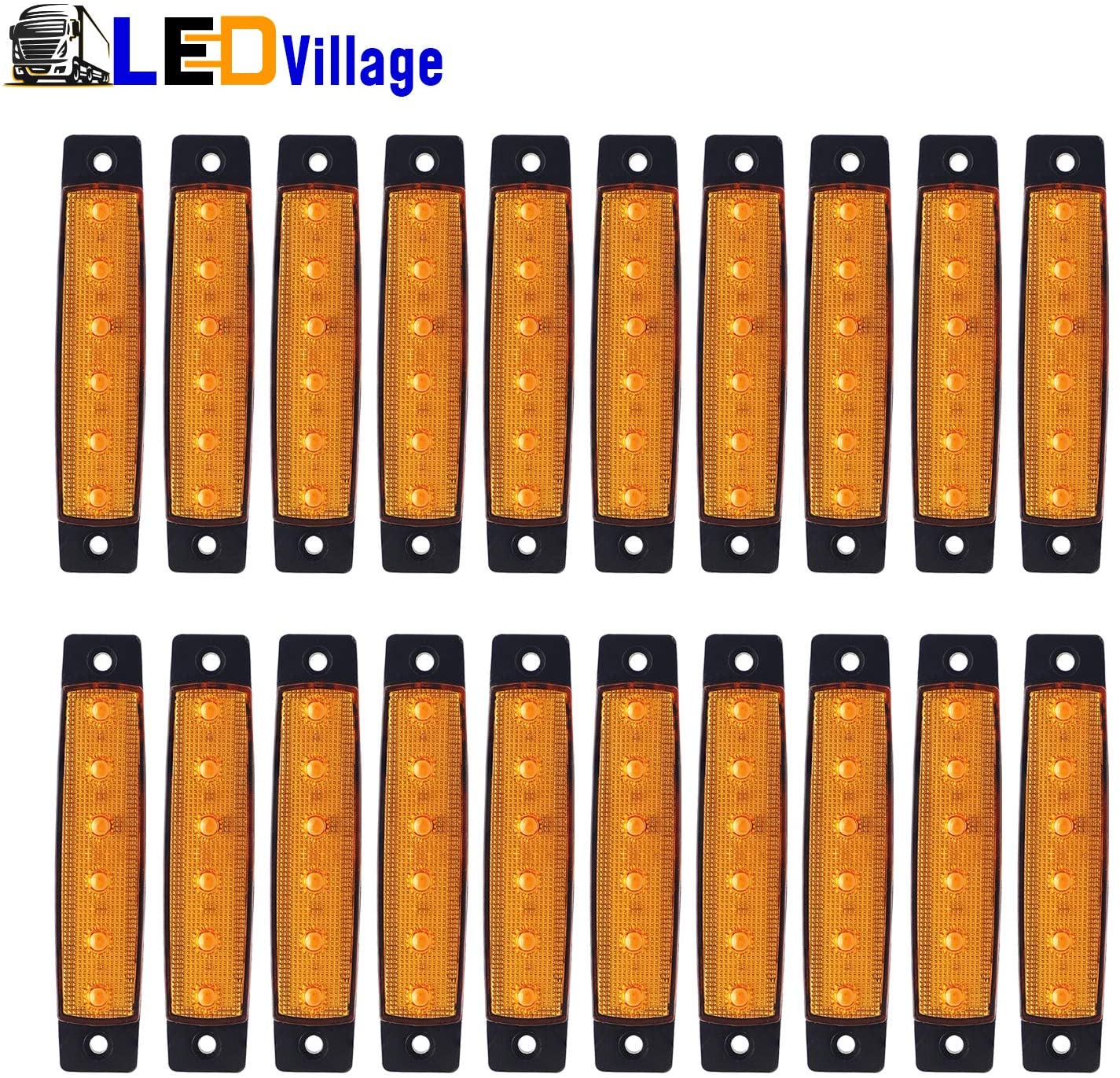 (Pack of 20) LEDVillage 20 Pcs 3.8