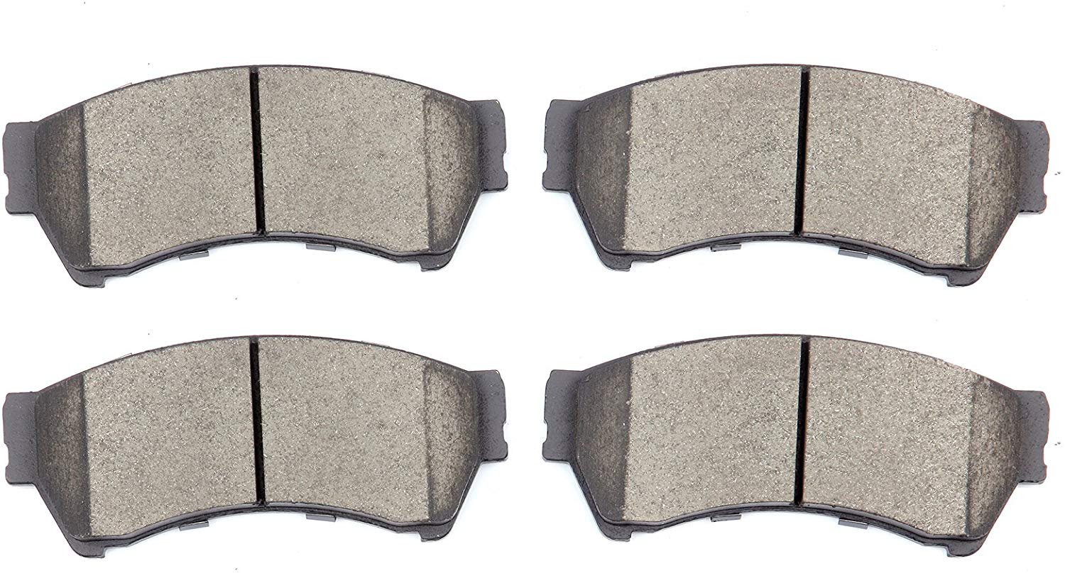 BRAKEUS Professional Ceramic Pads Fit for 2006-2012 Ford Fusion, 2007-2012 Lincoln MKZ, 2006 Lincoln Zephyr, 2006-2011 Mercury Milan