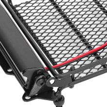 VGEBY Rc Roof Rack, Metal RC Car Roof Rack Luggage Carrier Universal Car Top Luggage Basket with LED Fit for MN D90 99S RC Car Model